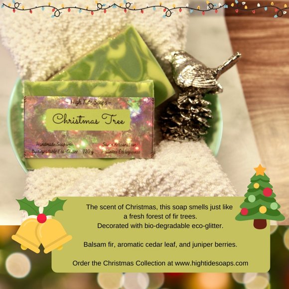 Christmas Tree Handmade Soap - Picture 3 of 4